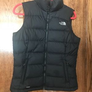 Black northface vest